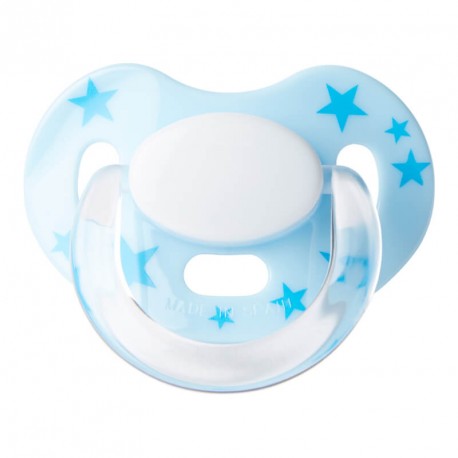 MAXIBABY, Taille 1 (0-6 mois), Anatomique - Silicone, Tetine personnalisée