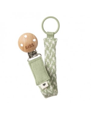 BIBS Paci Braid,  Attache-tétine, Sage / Ivory