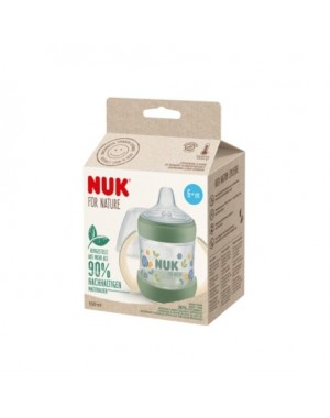 NUK For Nature, Biberon Avec Bec Verseur, Green