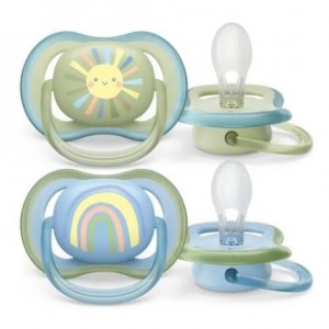 PHILIPS AVENT Ultra Air, Taille 1 (0-6 mois), Anatomique - Silicone