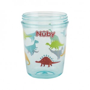 Nüby, gobelet Flip-it avec paille, 12+ mois, Aqua