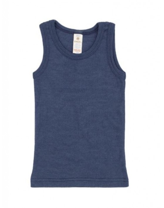 Sous-pull en laine/soie, Navy-blue