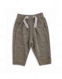 Pantalon bébé à cordon de serrage en 100% laine mérinos