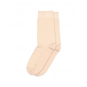 MP, Chaussettes Femme avec Motifs en Mélange Laine/Soie