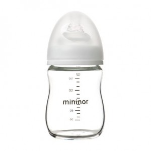 Mininor, Glazen babyfles, 160 ml