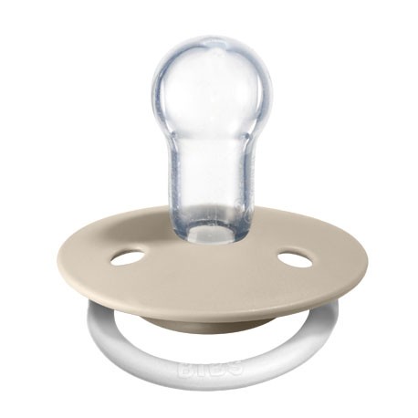 BIBS De Lux Night, One size (0-36 maanden), Rond - Silicone, Speen met naam