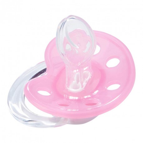 BABY-NOVA Deluxe, Maat 2 (6+ maanden), Anatomisch - Silicone, Speen met naam