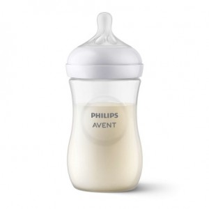 Philips Avent, Natural Response-babyfles, 260 ml, 2-pack, Leeftijd 1m+