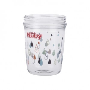 Nüby, 360-graden Wonder drinkbeker, Grey