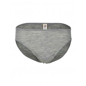 Damesslip van merinowol, Light grey mélange