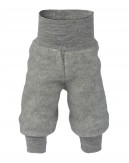 100% merinoswollen Broek, Light grey mélange