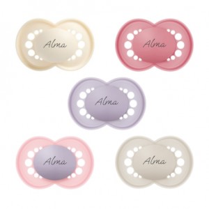 MAM Original,  Maat 2 (6-16m), Symmetrisch - Silicone, Gepersonaliseerde spenen