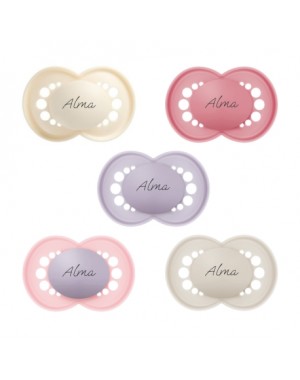 MAM Original,  Maat 2 (6-16m), Symmetrisch - Silicone, Gepersonaliseerde spenen