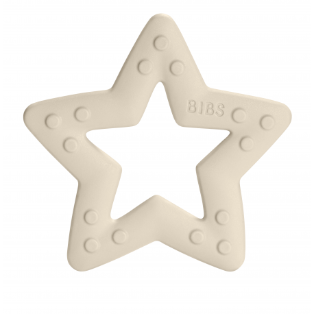 Bibs Baby Bitie,  Bitering, Star, Ivory