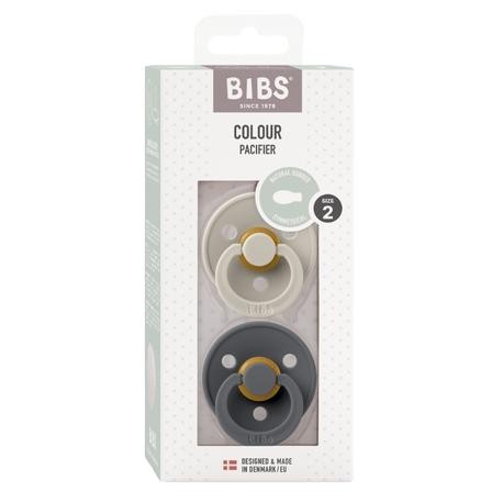 BIBS Colour 2-pakning, Str. 2 (6+ mdr.), Symmetrisk - Lateks