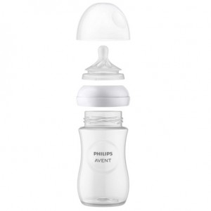 Philips Avent, Natural Response tåteflaske, 260 ml, Str. 0+ mnd