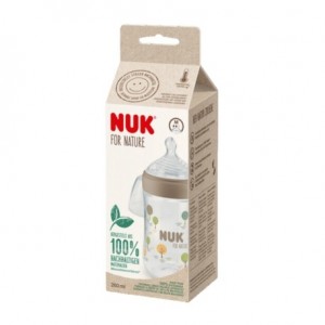 NUK For Nature, Tåteflaske, M/260 ml.