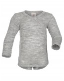 Body i merinoull, Light grey mélange