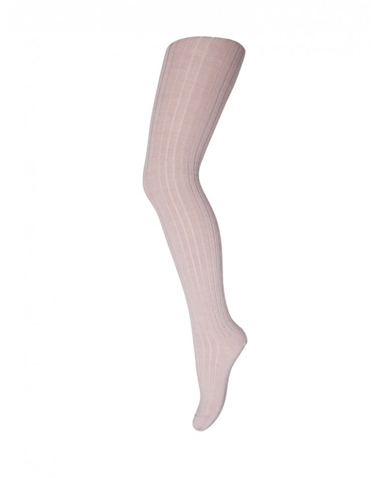 Tights til barn i merinoull, Wood Rose