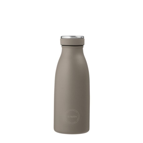 Aya&Ida,  Drinking Bottle, Drikkeflaske med lokk, 350 ml, Driftwood