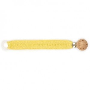 SMALLSTUFF, Virkad napphållare, Fishbone, Soft yellow