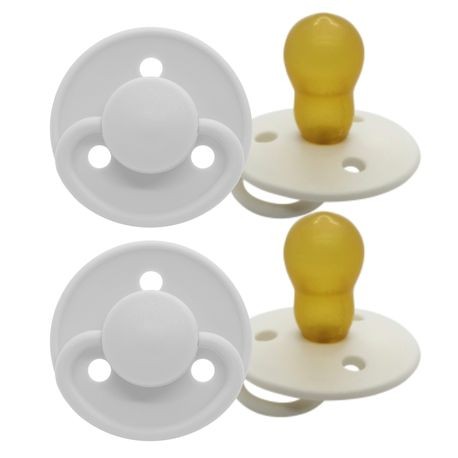 MININOR - 2 pack, Storlek 2 (6+ mån.), Rund - Latex