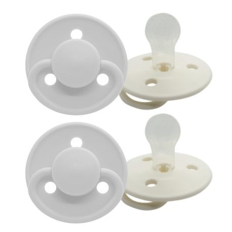 MININOR - 2 pack, Storlek 2 (6+ mån.), Rund - Silikon