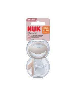 NUK napp, Mommy Feel, Gray/beige