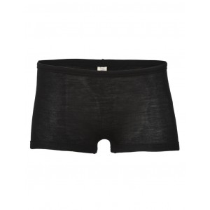 Dam boxershorts i merinoull, Black