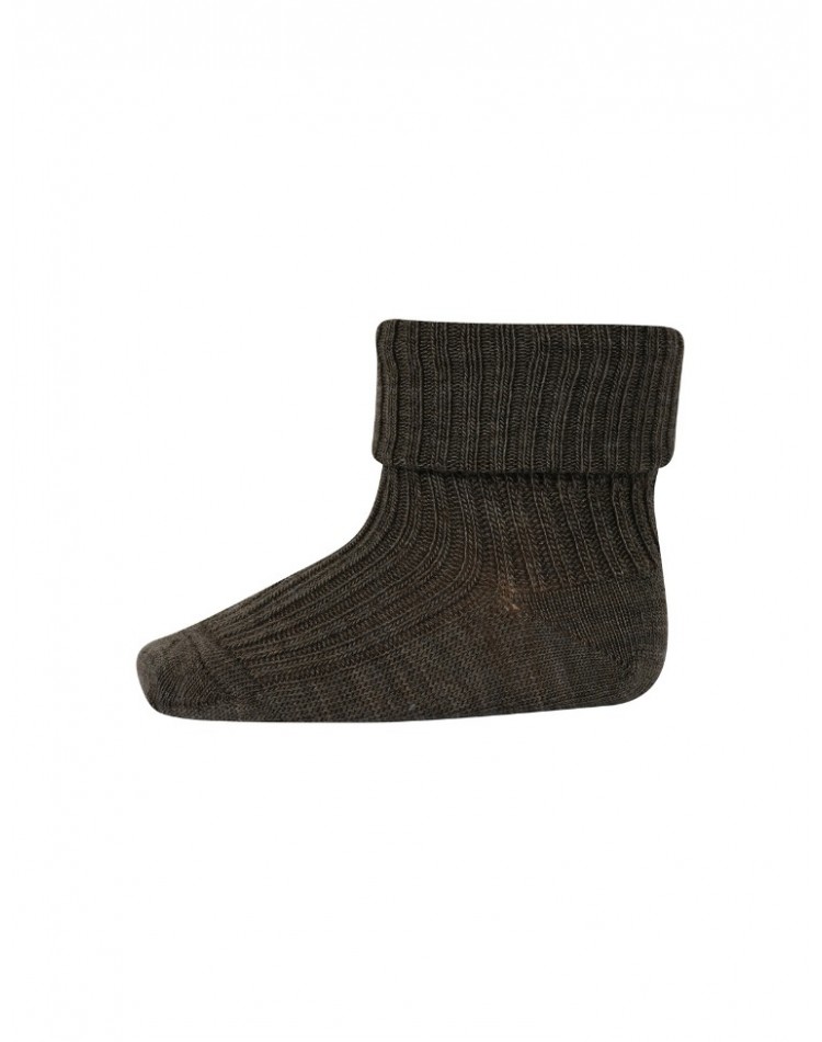 Baby ankelsockor i merinoull med omvik, OEKO-TEX®