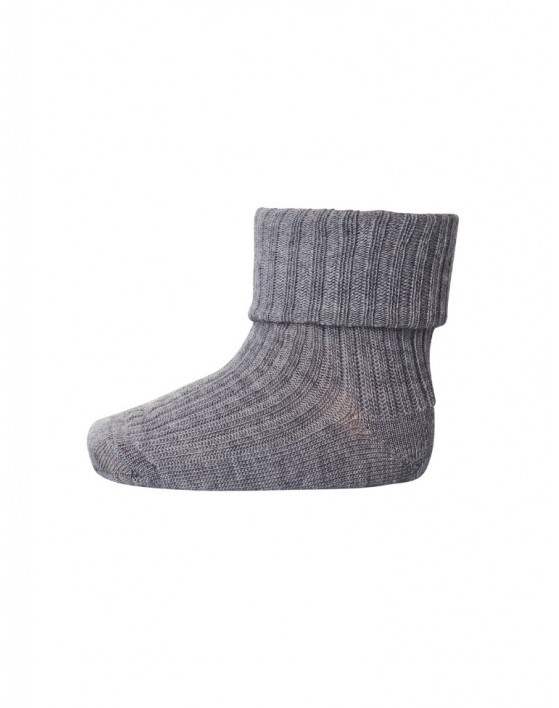 Baby ankelsockor i merinoull med omvik, OEKO-TEX®,