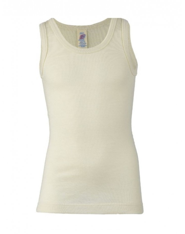 Tank top i ull/silke, Nature