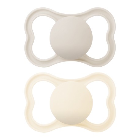 MAM Air, 2 pack, Storlek 3 (16-36 månader), Symmetrisk/Naturgummi