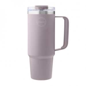 AYA&IDA, Thermo mugg med sugrör, To-go-mugg, 885 ml, Lavender