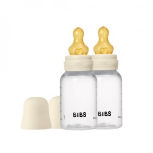 BIBS Flasksats - Komplett set med 2 flaskor, 150 ml