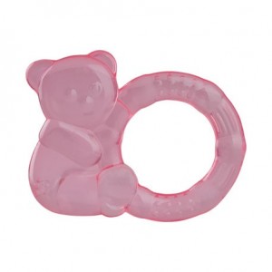 Mininor,  Teether - cooling, Pink