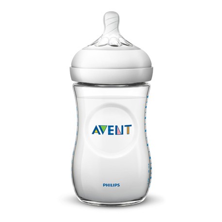 Philips Avent,  Natural teat 2 pack, Clear, Age 3m+