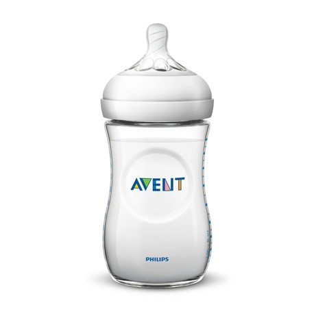 Philips Avent,  Natural teat 2 pack, Clear, Age 1m+