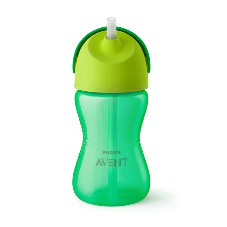 Philips Avent,  Bendy straw cup, Green , Age 12m+