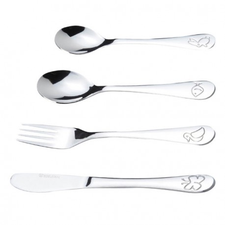 Personalised cutlery for girl, Animals