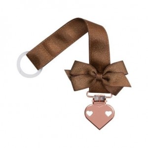 Little Wonders, Dummy clip with bow, Sparkling Turftan