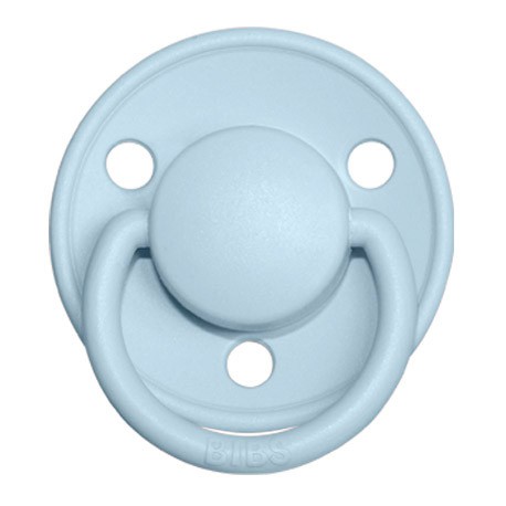 BIBS De Lux, One size (0-36 m), Round - Silicone