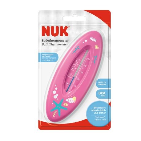 NUK  Bath thermometer, Pink