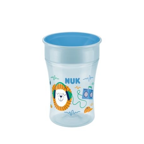 NUK  Magic Cup - cup, Drinking cup, Blue,  8+m