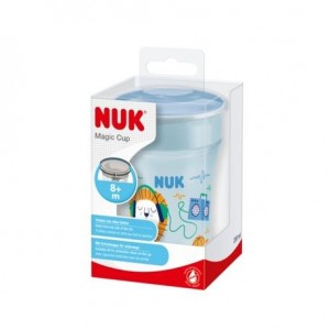 NUK  Magic Cup - cup, Drinking cup, Blue,  8+m