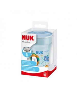 NUK  Magic Cup - cup, Drinking cup, Blue,  8+m