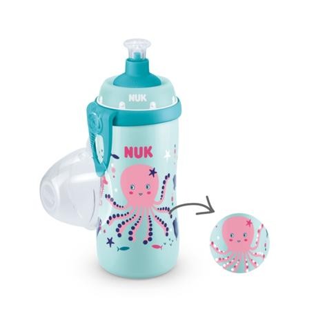 NUK Junior Cup, Beautiful drinking bottle, Can change colour, 2 colours