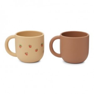 Konges Sløjd, Drinking cup, 2-pack, Strawberry