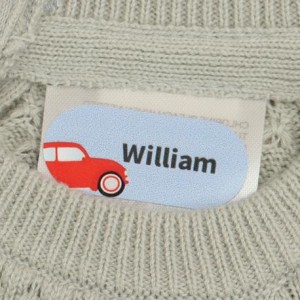 Name labels for clothes