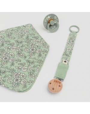 BIBS X LIBERTY, Bandana Bib and Pacifier Clip 2-pack